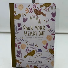 Pour Your Heart Out Journal of Wit Wisdom Touch of Charm with Jane Austen Quotes
