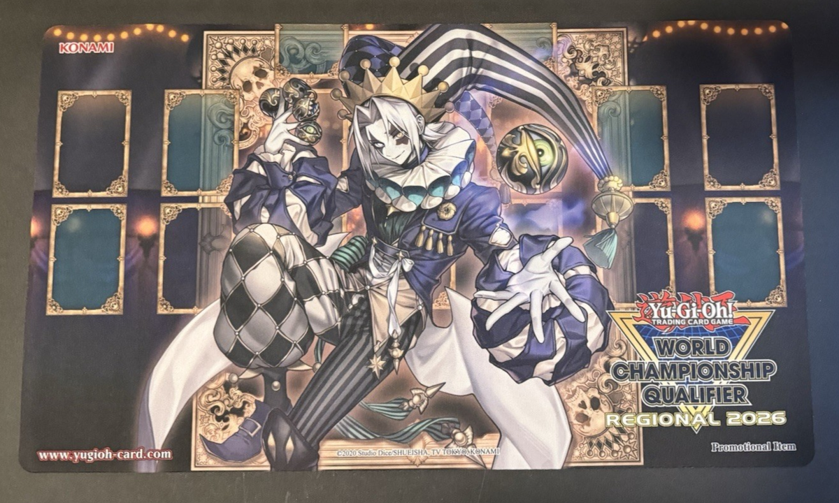 Yugioh 2026 Regional Clown Crew Biancaviso Playmat WCQ Official