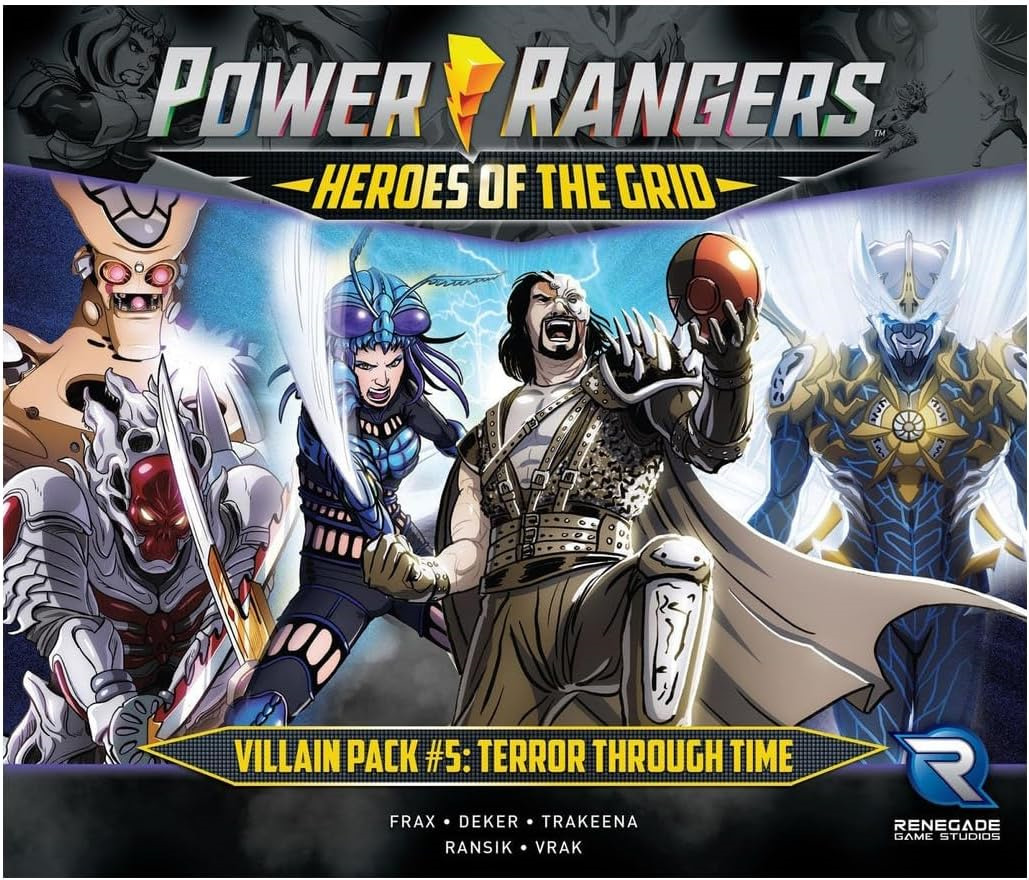 Power Rangers Heroes of The Grid: Villain Pack #5 Terror Through Time Expansion