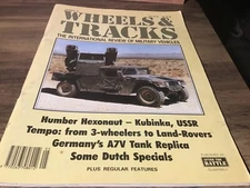 WW2 Post War Military Vehicle Wheels & Tracks magazine No 35 Humber Landrover