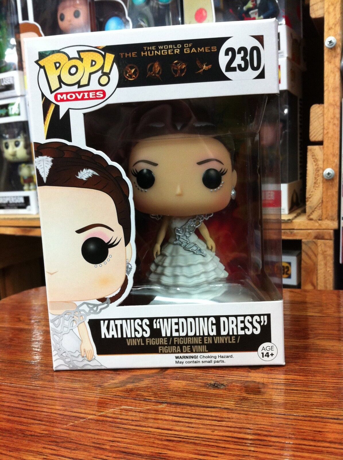 Pop Movies The Hunger Games Wedding Dress Katniss Pop Vinyl EXPERT PACKAGING