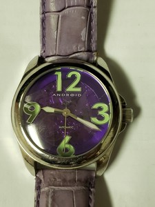 android skeleton automatic watch
