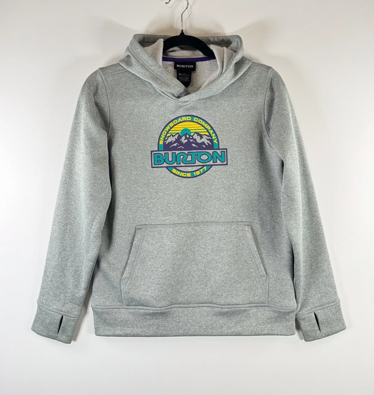burton kids pullover graphic outdoor hoodie