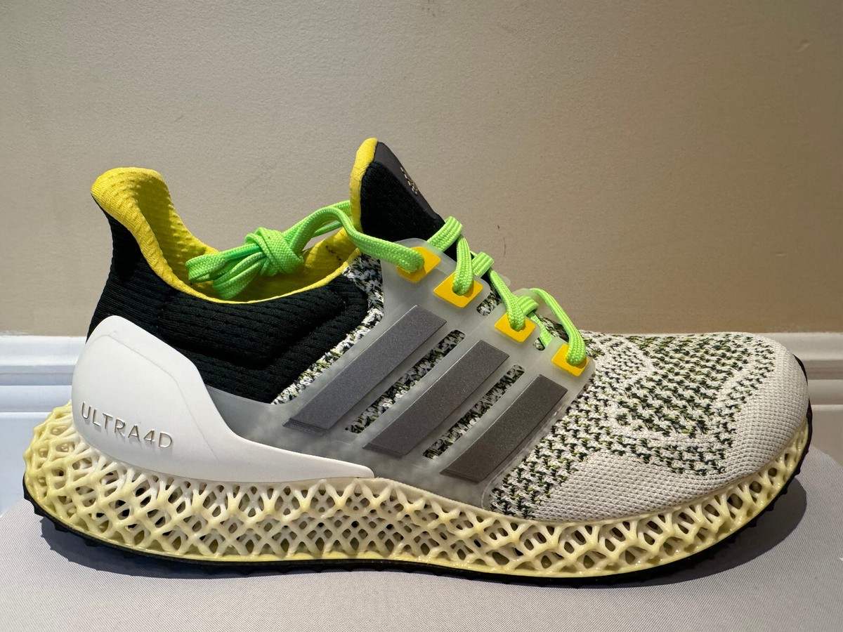 【美品】adidas メンズ　ウルトラブーストスニーカー　ultra4D Men's Adidas Ultra4D OG Black Purple Size 7M / 8.5W - FW7089