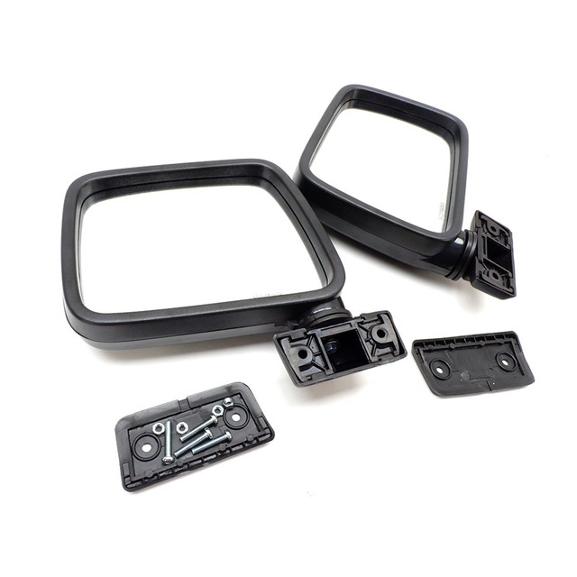 Fits Isuzu Holden Tfr Rodeo 1992 1997 Pair Wing Side Mirror Black eBay