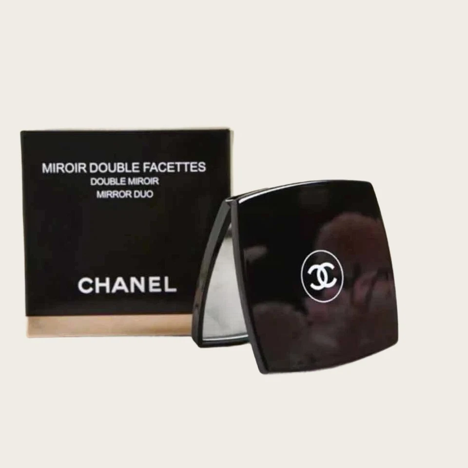Chanel Compact Mirror Double Facettes Duo - Boxed With Black Pouch Perfect Gift - Image 3 of 4