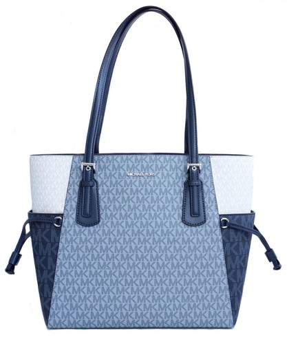 Sac Michael Kors sac à main Voyager LG EW Tote AdmiralMulti neuf - Photo 4 sur 10