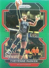 2022 Panini Prizm WNBA CHEYENNE PARKER #83 GREEN PRIZM DREAM