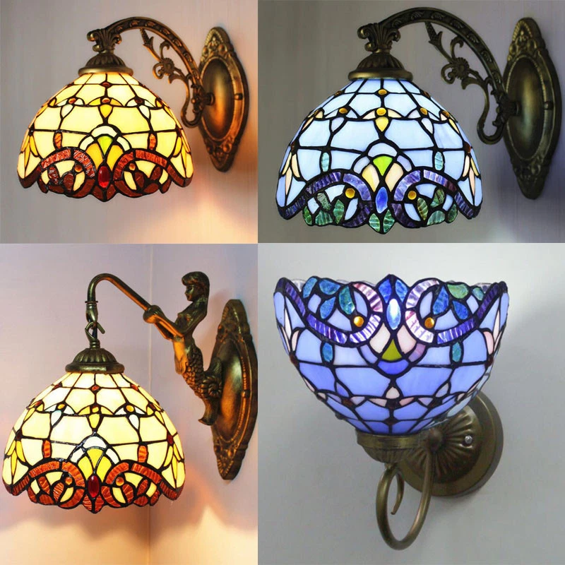 Tiffany style sconce on sale lighting