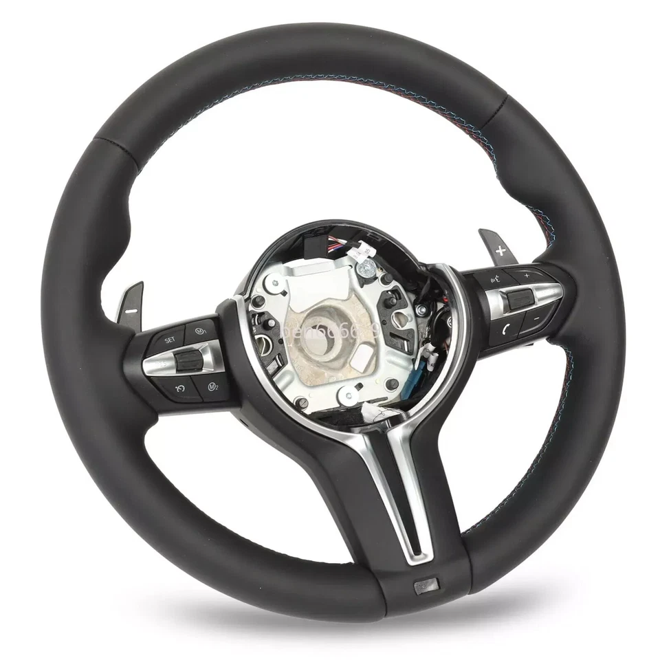 New M Sports Steering Wheel Fit for BMW E90 E91 E92 E93 E81 E82 1 3 Series-M3 - Imagem 3 de 4