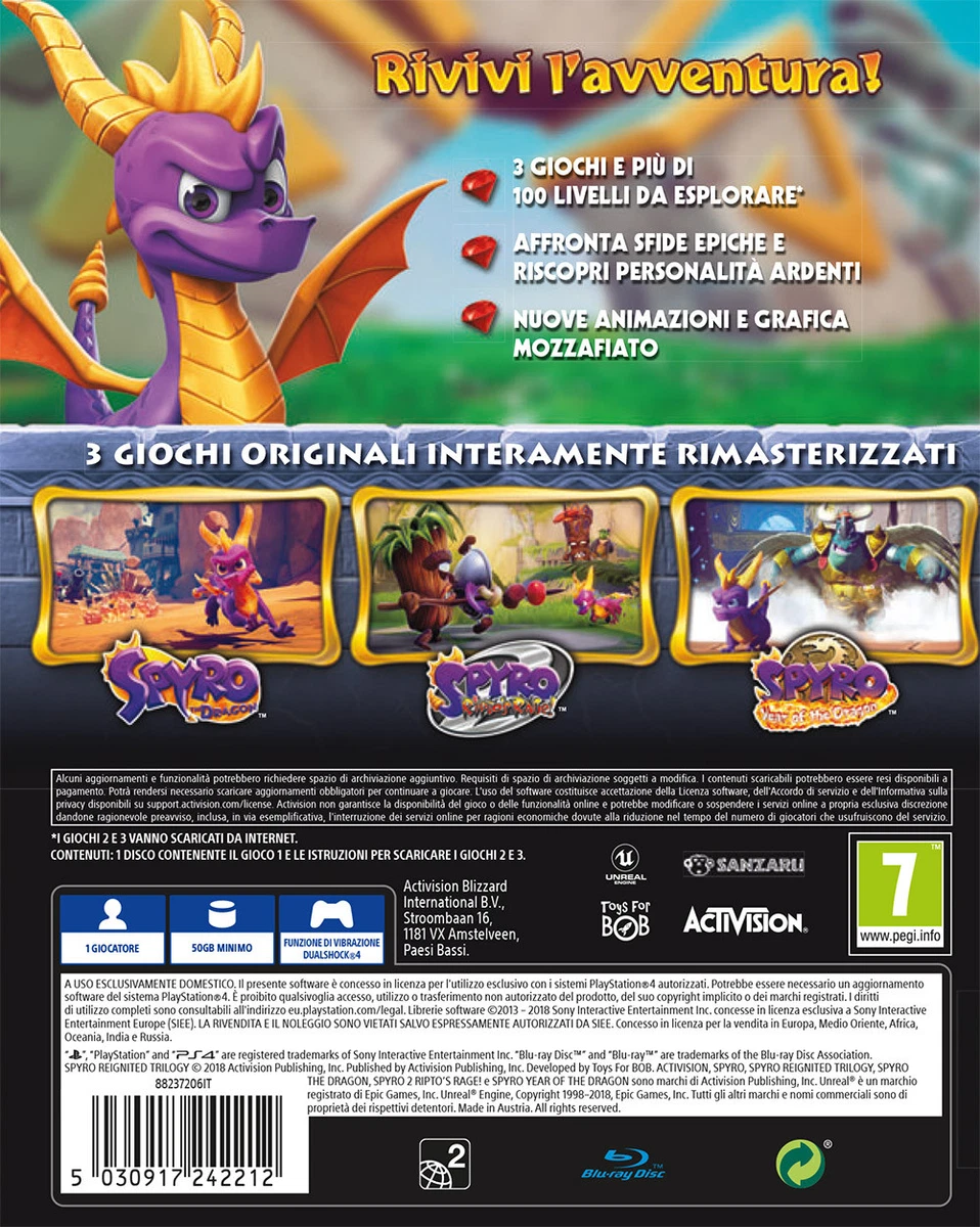 Spyro best sale ps4 cheap