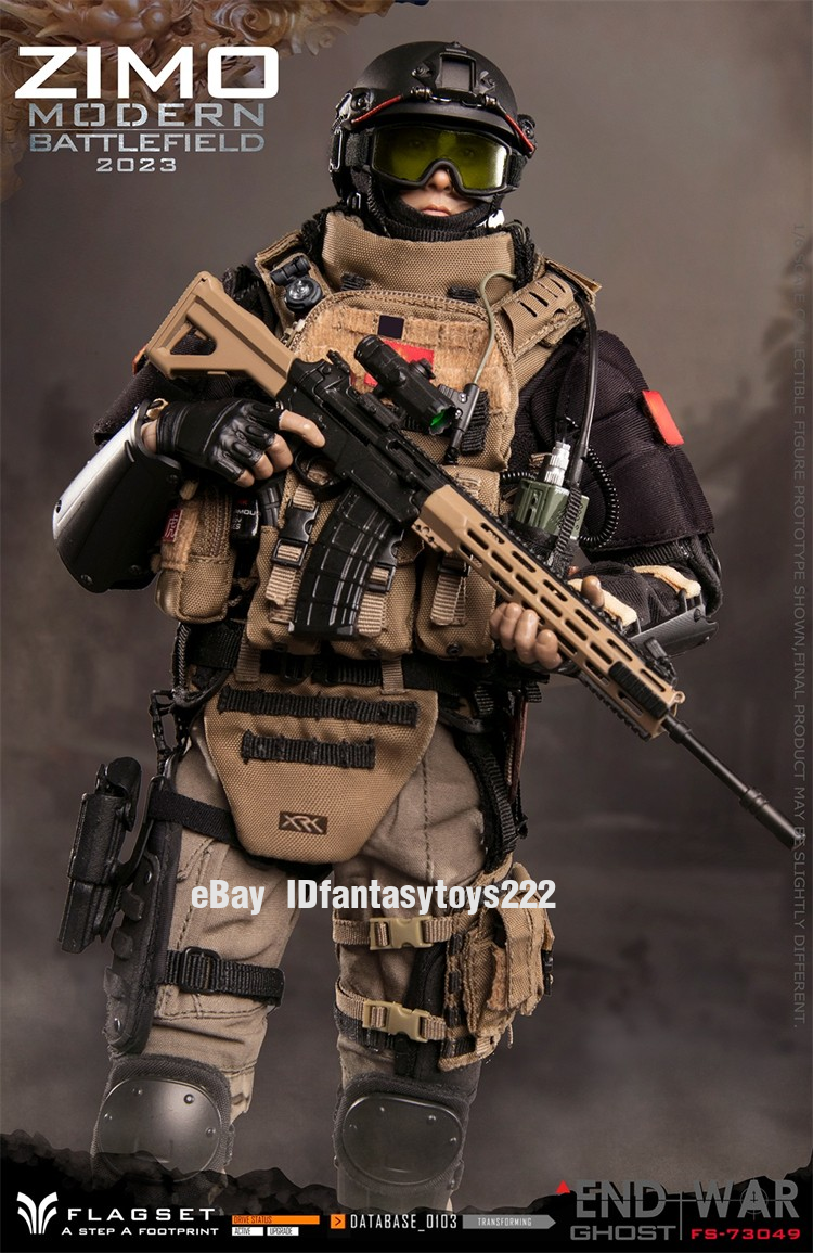 FLAGSET 1/6 FS-73049 Modern Battlefield End War Ghost Zimo Action