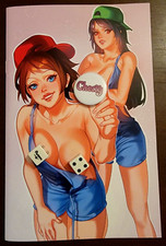 NUEVO 2024 KICKSTARTER SUPER PLOMERO HERMANAS #2 DD MARIO LUIGI COSPLAY por Ivess casi nuevo