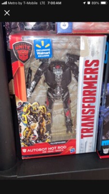 Transformers The Last Knight Deluxe Autobot Hot Rod Autobots - BRAND NEW!