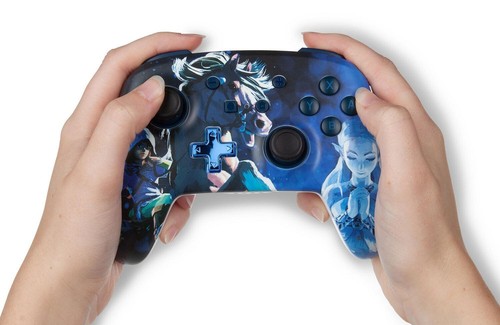 PowerA Enhanced Wireless Controller *ZELDA MIDNIGHT RIDE EDITION* (Switch) New - Picture 13 of 18