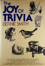 The Joy Of Trivia by Smith Bernie - Book - Hard Cover - Non Fiction