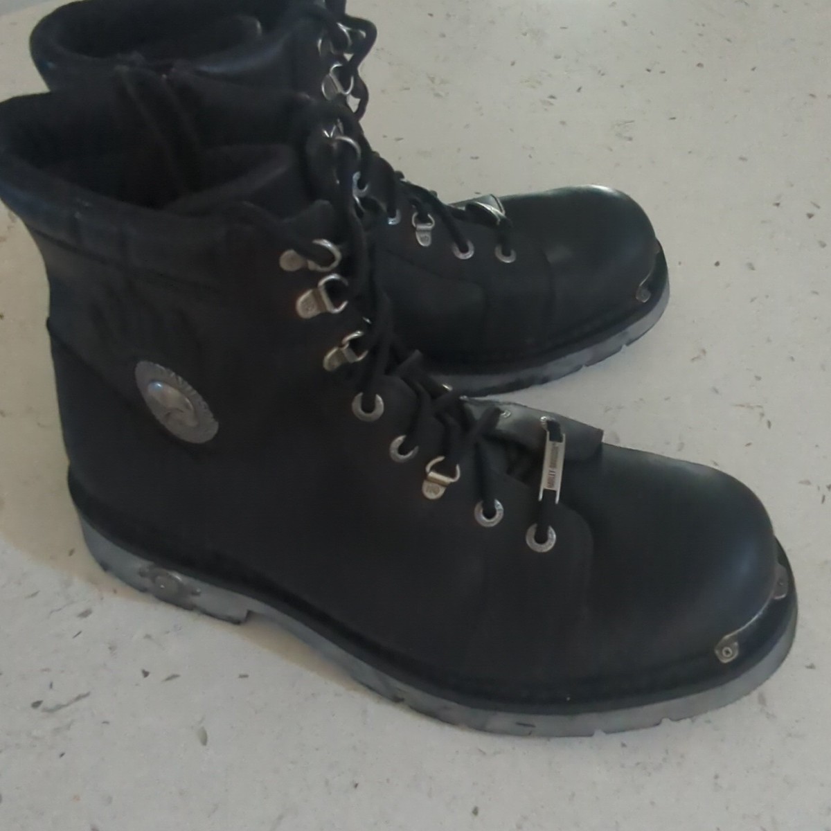 HARLEY DAVIDSON DIVERSION BOOTS The Harley Davidson Diversion Casual Motorcycle... | Depop main image 2