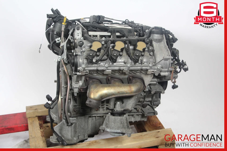 08-11 Conjunto de bloque de motor Mercedes W204 C300 3,0 L V6 tracción trasera OEM Foto 4 de 4
