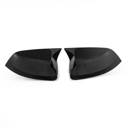 Gloss Black OX Horn Rearview Mirror Cover Caps For Jeep Grand Cherokee 2011-2022 - Picture 4 of 7