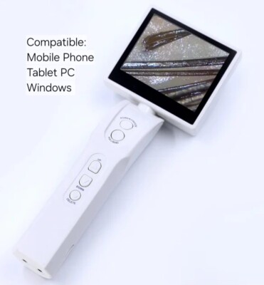 Portable Skin Hair Scalp Microscope Device Digital Scanner Skin Analyzer 200X