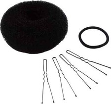 Mia Bun Ease Bun Maker Sock Method Hair Styling Tool for Women  Girls Small Blk