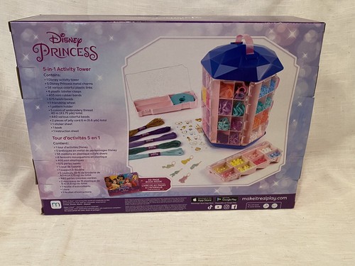 NUOVO Disney Princess 5 in 1 Torre Attività Perline 1600 Pezzi Rendilo Reale 2022 - Foto 5 di 13