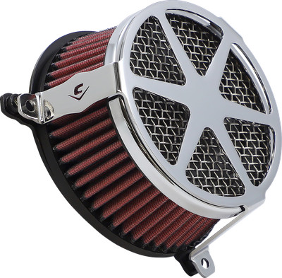 COBRA 606-0102-04-SB Air Cleaner Kit - Chrome
