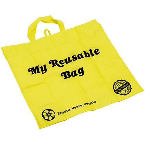 Multi Color Reusable Grocery Bags Large Shopping Bags with Handles, Fabric Bags eBay