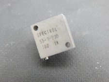 SPECTROL 55-9-230-102 MULTI-TURN TRIMMER TRIM RESISTOR 1K SIDE ADJUST -FAST SHIP