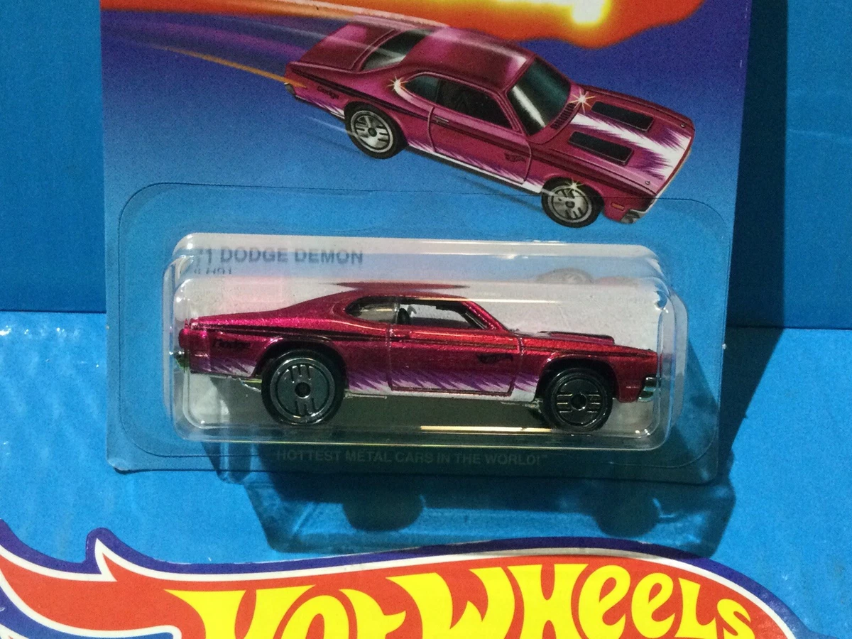 HOT WHEELS ULTRA HOTS 71 DODGE DEMON 3 PINK TARGET EXCLUSIVE