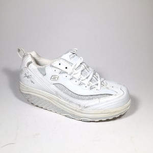 skechers shape ups white
