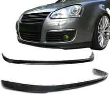 Fits 2005-2010 Volkswagen GTI Jetta MK5 Euro Style Front Bumper Lip Spoiler PU