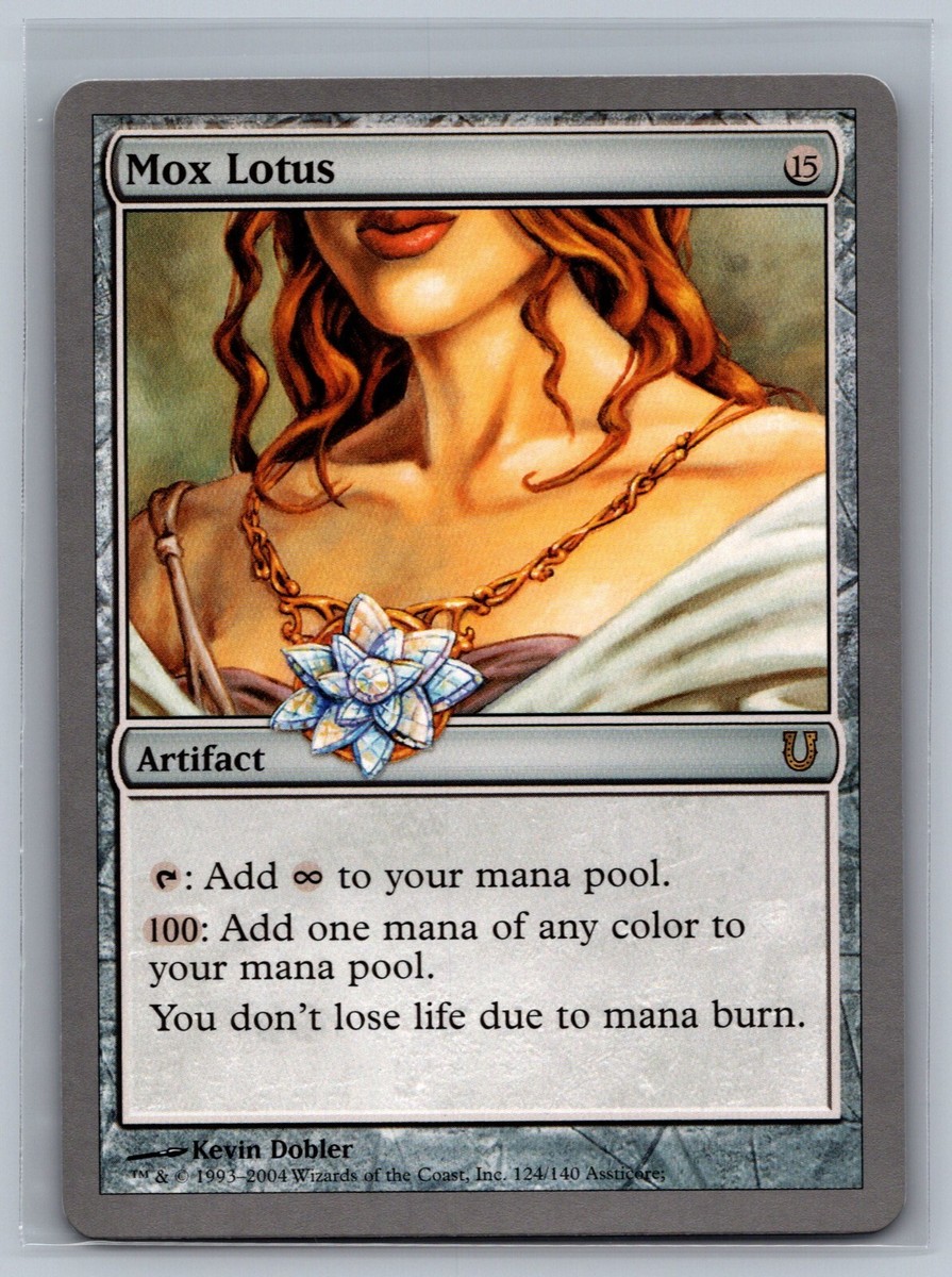 Magic The Gathering Unhinged Mox Lotus #124/140 MTG TCG CCG | eBay