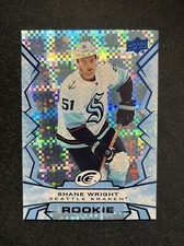 22-23 UD ICE Hockey Ice Blue SP Parallel 1:360 Rookie 125 Shane Wright