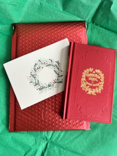 A Christmas Carol *Gift Packing Option Only* Custom Card w/ Holiday Wrapping - Afbeelding 1 van 3