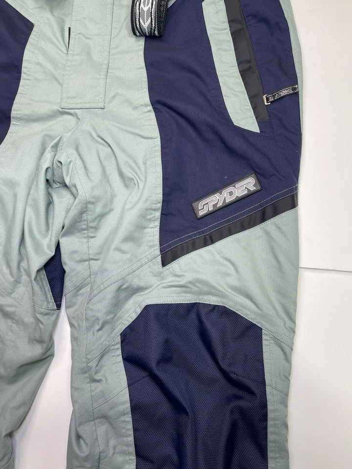 Spyder Mens Ski Snow Pants w Suspenders Size L Waterproof Thinsulate Insulated - Image 2 of 4