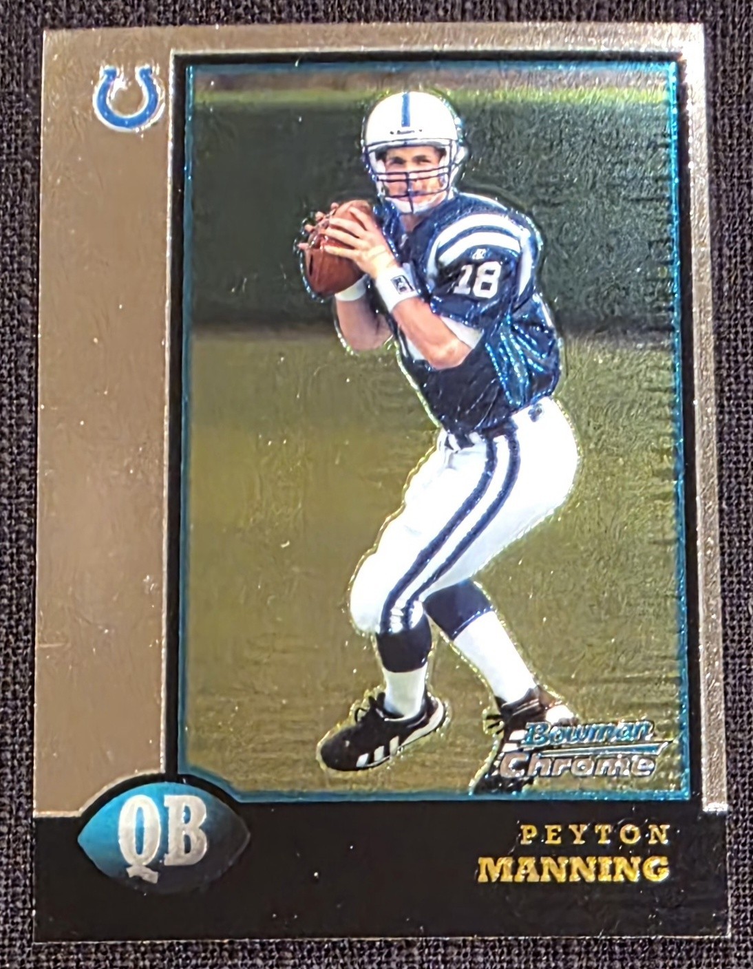 1998 Bowman Chrome - Peyton Manning #1 (RC)