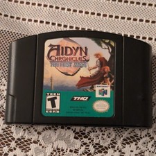 THQ Aidyn Chronicles: The First Mage Nintendo 64 N64, NTSC-U/C, T