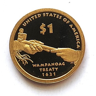 2011-S PROOF NATIVE AMERICAN DOLLAR LETTERED EDGE - BRILLIANT HIGH GRADE PROOF