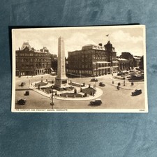 Vintage Postcard The Cenotaph & Prospect Square Harrogate P3