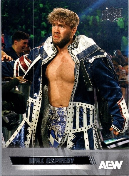 2026 Will Ospreay 18 Upper Deck AEW Base NM sports_card