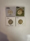 Silver Quarters 2 Washington 2 Walking Liberty 1956 1962 1926 1926