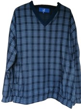Dunhill Herren Windbreaker Gr&ouml;&szlig;e LL Golfjacke Schwarz Grau Top