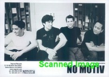 Press Photo: NO MOTIV 5x7 B&W