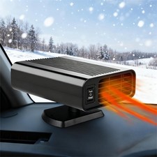 Car Heater 150W Car Heaters for Vehicle 2 in 1 Fast Heating Defrost Defogger ...