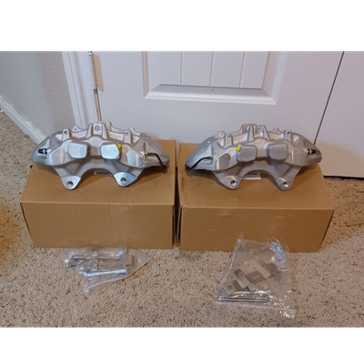 2x Disc Front Brake Caliper with 6 Piston for 2009-2015 Cadillac CTS V8 6.2L