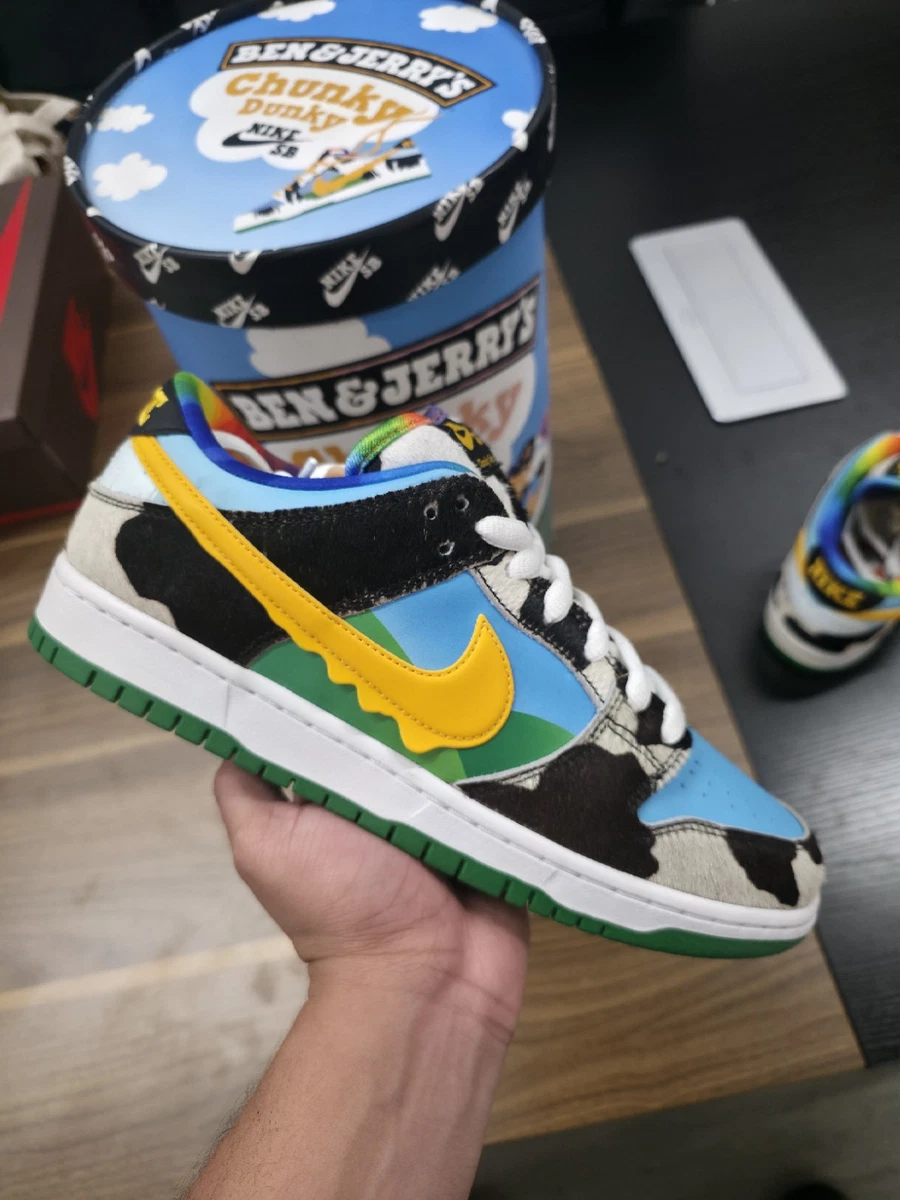 Nike Ben & Jerry's x Dunk SB Special Ice Cream Box Low Chunky