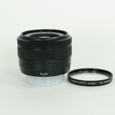 Good Condition With Filter FUJIFILM XC15 45mmF3.5 5.6 OIS PZ Black FUJIFILM X Mo
