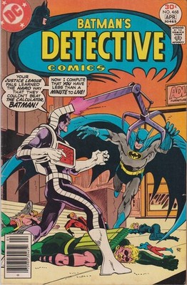 Detective Comics 468 (April 1977) DC Verlag FN/VF