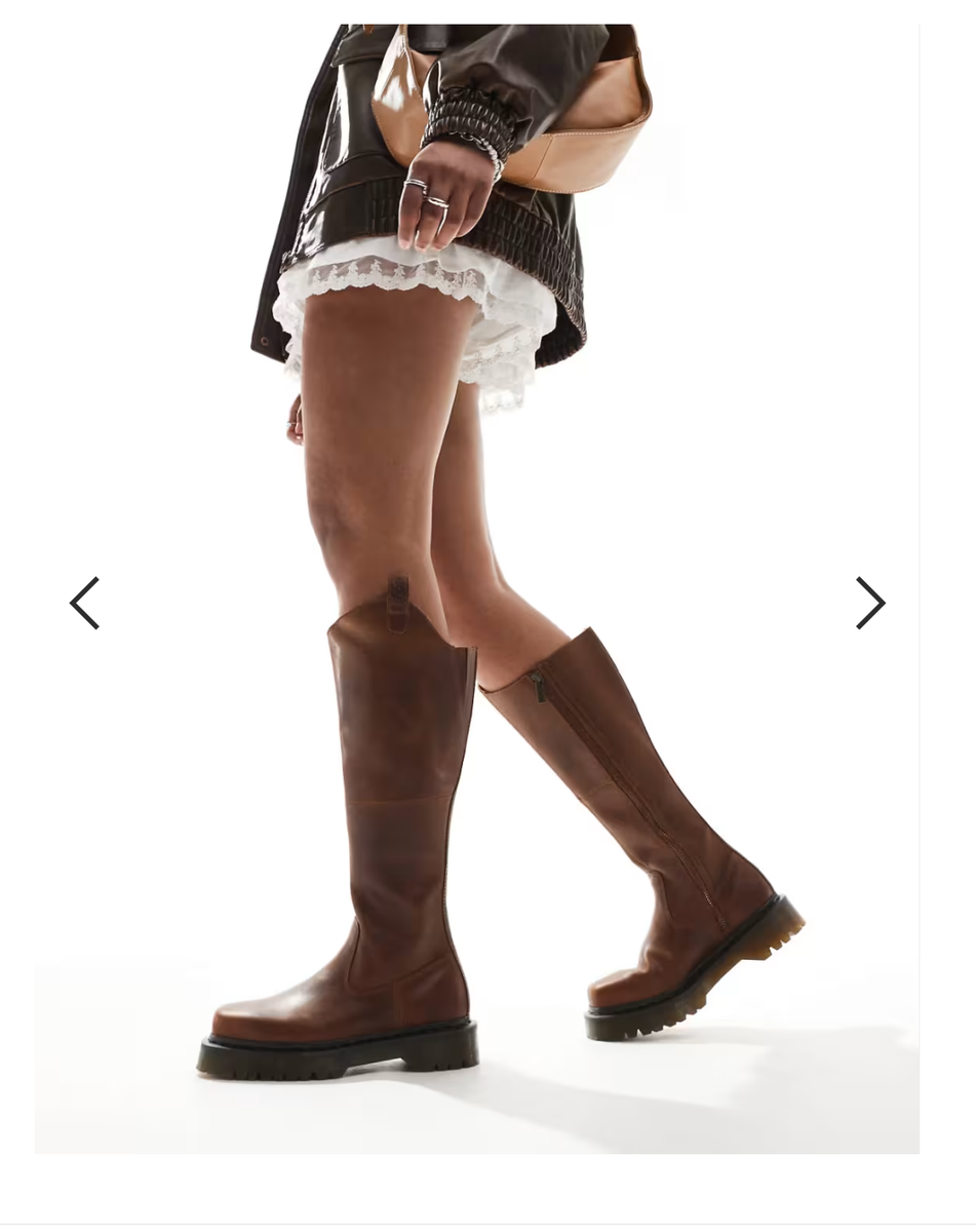 靴 Dr. Martens Amayah uk3 Butterscotch ~ DR. MARTENS AMAAYAH KNEE HIGH LEATHER BOOTS MSRP